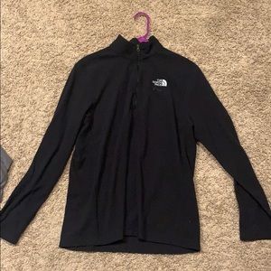 North face quarter zip pull over